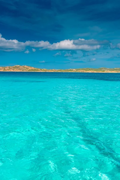 Incredibili Acque Cristalline Dell Arcipelago Della Maddalena Sardegna Italia — Foto Stock