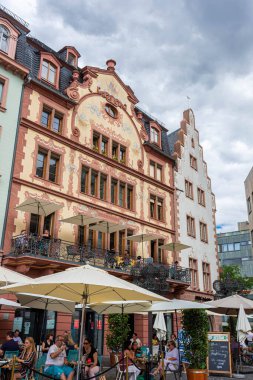 MAINZ, ALMANY, 25 HAZİRAN 2020: Güzel Pazar Meydanı