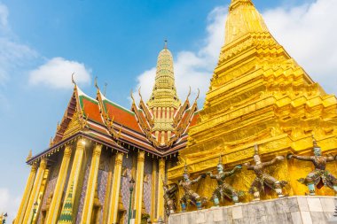 BANGKOK, THAILAND, 15 HAZİRAN 2020: Bangkok Büyük Sarayı