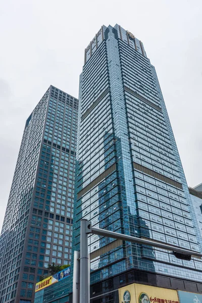 Shenzhen China Januar 2020 Moderne Wolkenkratzer Geschäftsviertel Von Shenzhen — Stockfoto