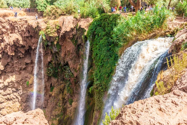 Die Ouzoud Wasserfälle Der Höchste Wasserfall Nordafrikas — Stockfoto