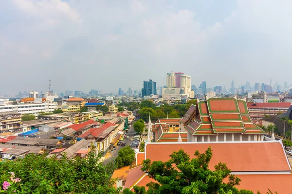 Paysage Urbain Bangkok Depuis Mont Thaïlande — Photo