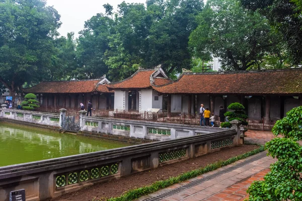 Hanoi Vietnam Gennaio 2020 Tempio Della Letteratura Hanoi — Foto Stock