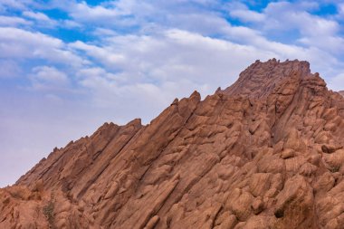 Fas 'taki binlerce kasban vadisinin manzarası.