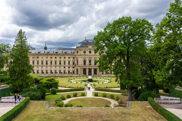 Wurzburg Allemagne Juillet 2020 Résidence Wurzburg Patrimoine Mondial Unesco — Photo