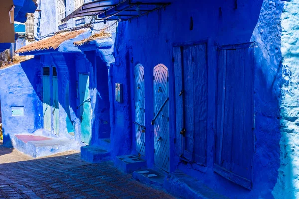 Голубые Улицы Фашауэна Морено — стоковое фото