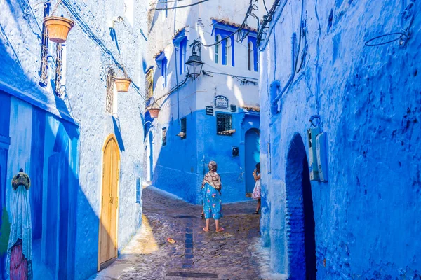 Голубые Улицы Фашауэна Морено — стоковое фото