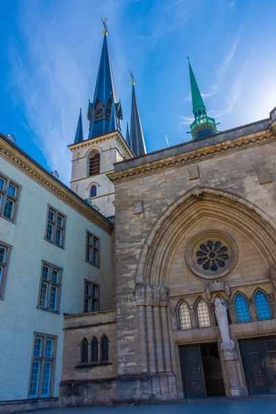 Lüksemburg Daki Notre Dame Katedrali — Stok fotoğraf