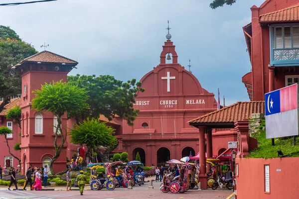 Malacca Malaysia September 2019 Христська Церква Малакки — стокове фото