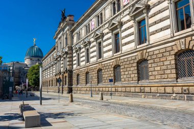 DRESDEN, ALMANY, 23 HAZİRAN 2020: Adalet Sarayı