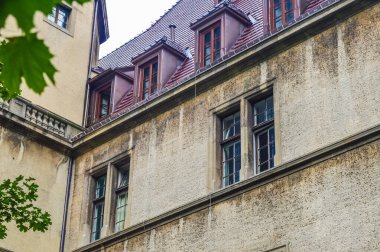 Polonya 'daki Moszna Kalesi' nin Pencereleri