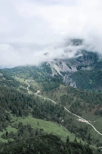 Chemin Montagne Travers Mont Jenner Allemagne — Photo