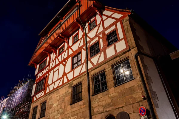 Nuremberg Germania Luglio 2020 Casa Albrecht Durer Famoso Edificio Città — Foto Stock