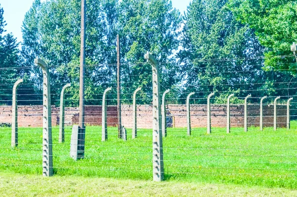 Oostenrijk Polen Juli 2018 Ruïnes Van Het Crematorium — Stockfoto