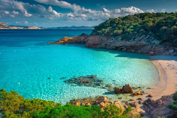 Increíble Playa Isla Spargi Archipiélago Maddalena Cerdeña Italia — Foto de Stock