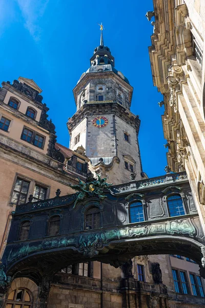 Bela Igreja Dresden Alemanha — Fotografia de Stock