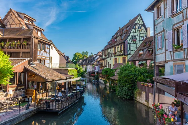 Colmar Frankreich Juli 2020 Schöner Kanal Von Colmar — Stockfoto