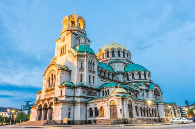 Bulgaristan 'ın Sofya kentindeki Aleksander Nevsky Ortodoks Katedrali