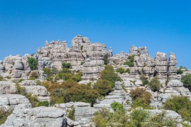 El Torcal kaya oluşumları, Endülüs, İspanya