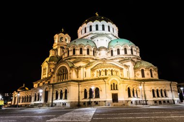 Bulgaristan 'ın Sofya kentindeki Aleksander Nevsky Ortodoks Katedrali