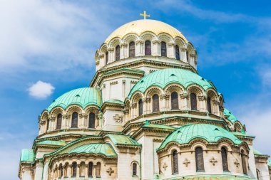 Bulgaristan 'ın Sofya kentindeki Aleksander Nevsky Ortodoks Katedrali