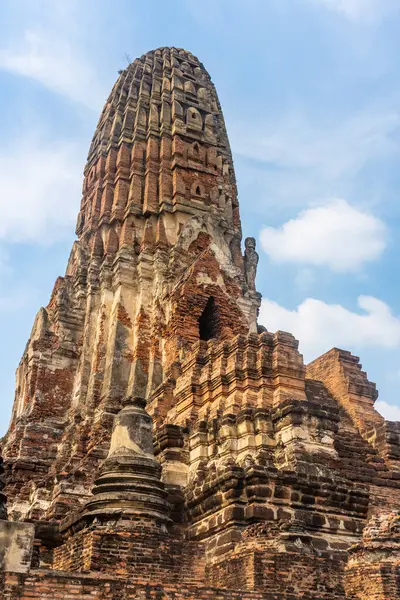 Antike Tempel Ayutthaya Thaialnd — Stockfoto