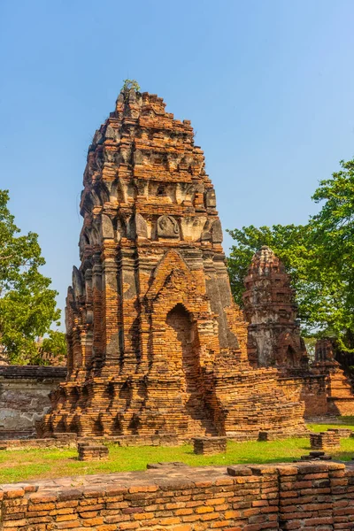 Antike Ruinen Des Tempels Von Ayutthaya Thailand — Stockfoto