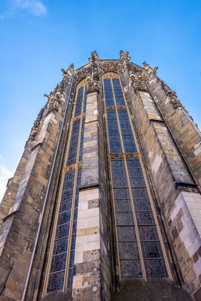 Exterior Catedral Aquisgrán Alemania — Foto de Stock