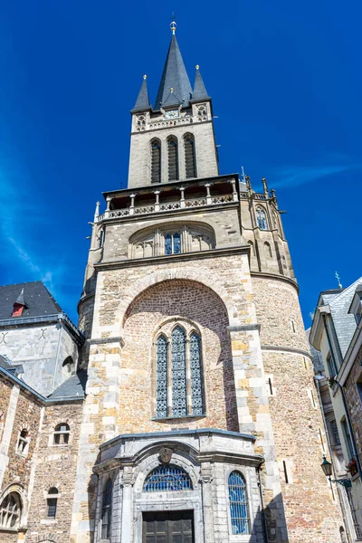 Exterior Catedral Aquisgrán Alemania — Foto de Stock