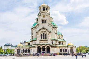 Bulgaristan 'ın Sofya kentindeki Aleksander Nevsky Ortodoks Katedrali
