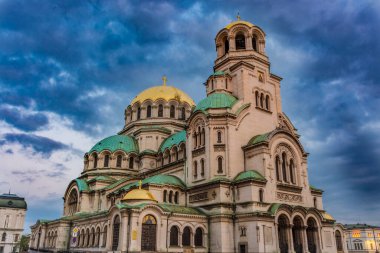 Bulgaristan 'ın Sofya kentindeki Aleksander Nevsky Ortodoks Katedrali