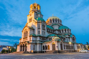 Bulgaristan 'ın Sofya kentindeki Aleksander Nevsky Ortodoks Katedrali