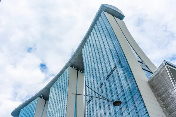 Singapur Octubre 2019 Moderno Marina Bay Sands Hotel — Foto de Stock