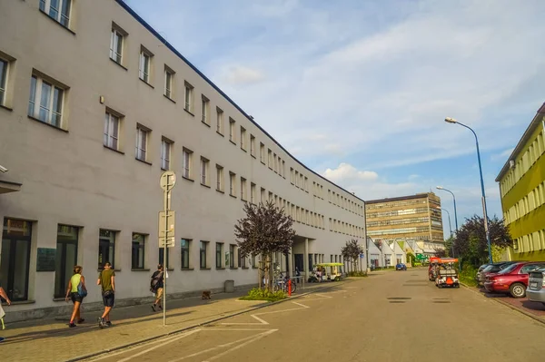 2018年7月17日 ポーランド クラクフ オスカー シンドラー工場 — ストック写真