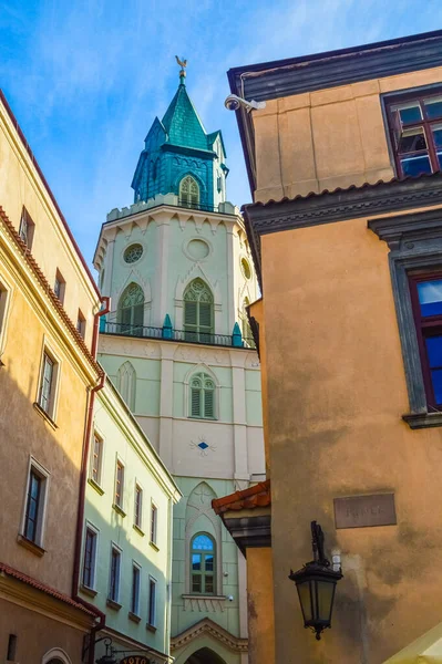 Lublin Polonya Bir Kilise Manzarası — Stok fotoğraf