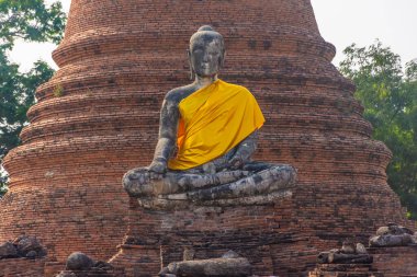 Ayutthaya 'daki Buda Tapınağı, Tayland