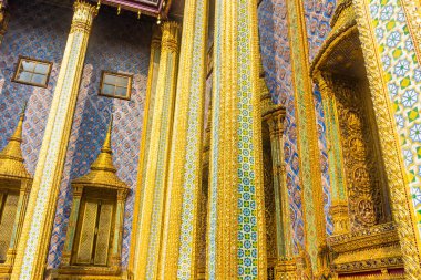 BANGKOK, THAILAND, 15 HAZİRAN 2020: Bangkok Büyük Sarayı