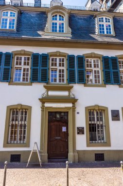 TRIER, ALMANY, 20 HAZİRAN 2020 Karl Marx 'ın doğum evi