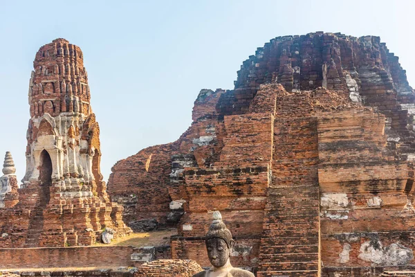 Ayutthaya Thailand Januar 2020 Ruinen Der Tempel Von Ayutthaya — Stockfoto