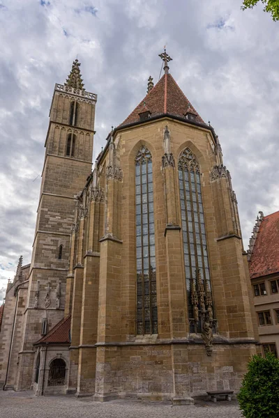 Rothenburg Katedrali Der Tauber Almanya — Stok fotoğraf