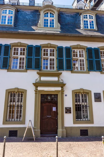 Trier Almany Hazi Ran 2020 Karl Marx Doğum Evi — Stok fotoğraf
