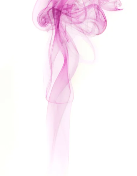 Purple smoke on a white background.Abstract smoke background — Stock Photo, Image