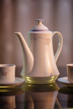 Aşk gingerbread ile çay