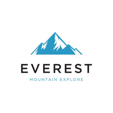 Yaratıcı bir konsepte sahip Iceberg logo tasarımı.