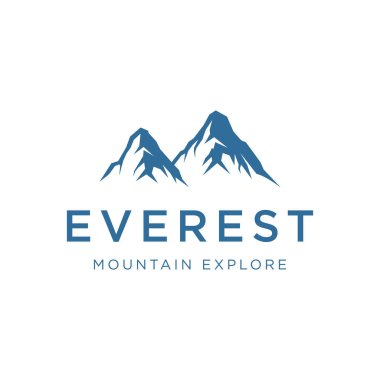 Yaratıcı bir konsepte sahip Iceberg logo tasarımı.