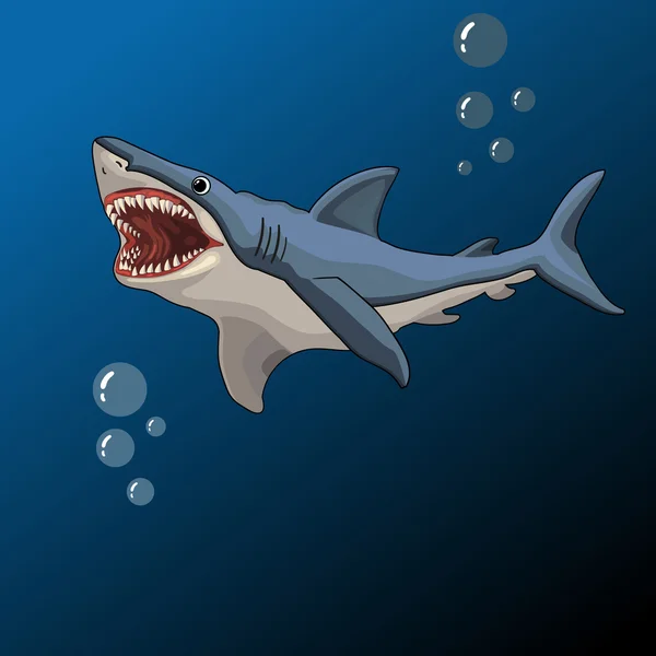 Shark Open Mouthストックベクター ロイヤリティフリーshark Open Mouthイラスト Depositphotos