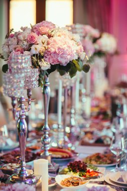 Düğün Ziyafet dekore edilmiş