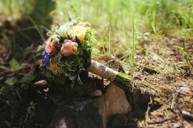 güzel düğün buket gül