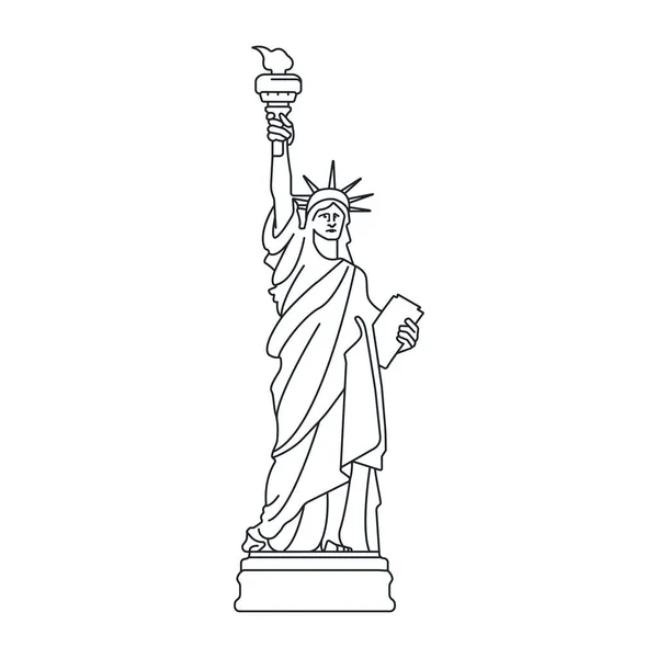  Özgürlük Heykeli Heykeli. Amerika Birleşik Devletleri 'nin sembolü Amerika' nın simgesidir. New York, ABD