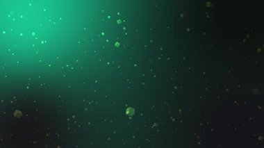 Bokeh ile soyut yeşil arkaplan